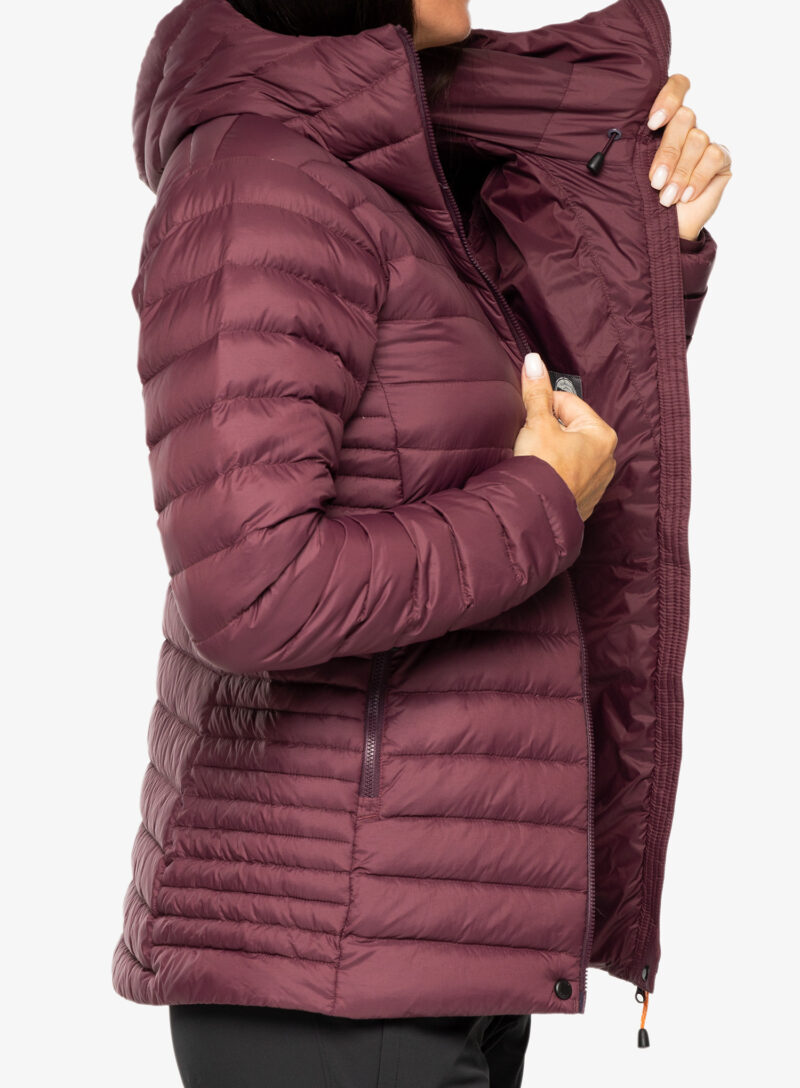 Preţ Geaca matlasata femei Mountain Equipment Earthrise Hooded Jacket - raisin