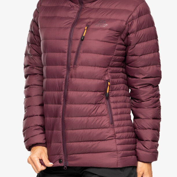 Geaca matlasata femei Mountain Equipment Earthrise Hooded Jacket - raisin