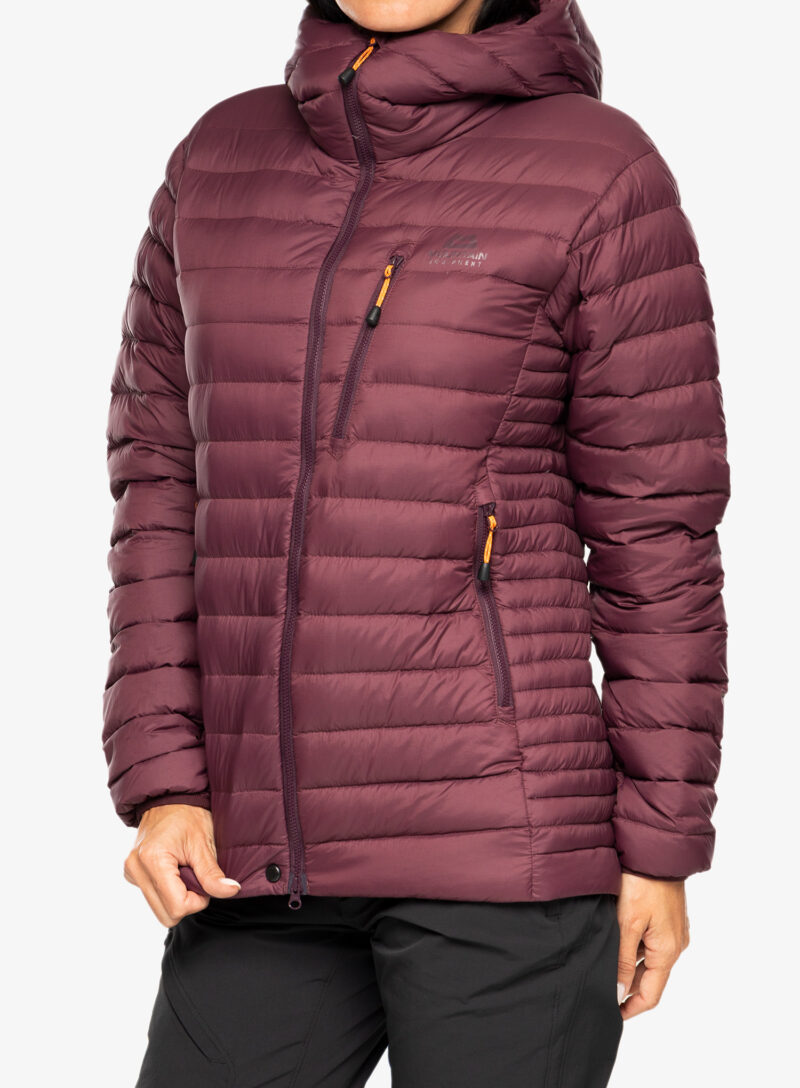 Geaca matlasata femei Mountain Equipment Earthrise Hooded Jacket - raisin