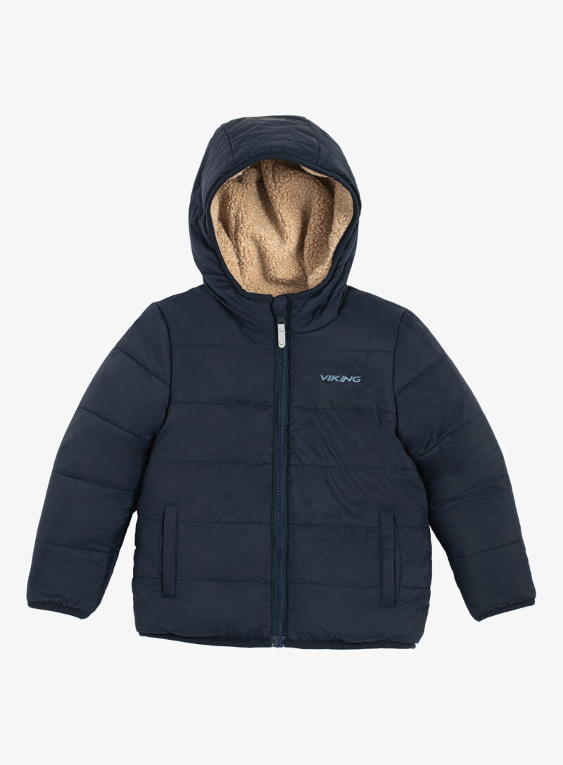 Geacă pentru copii Viking Play Reversible Pilejacket - navy