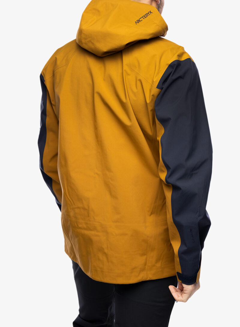 Geaca schi Arcteryx Macai Shell Jacket - black sapphire/yukon preţ