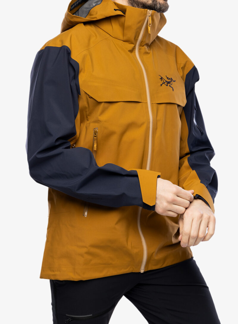 Cumpăra Geaca schi Arcteryx Macai Shell Jacket - black sapphire/yukon