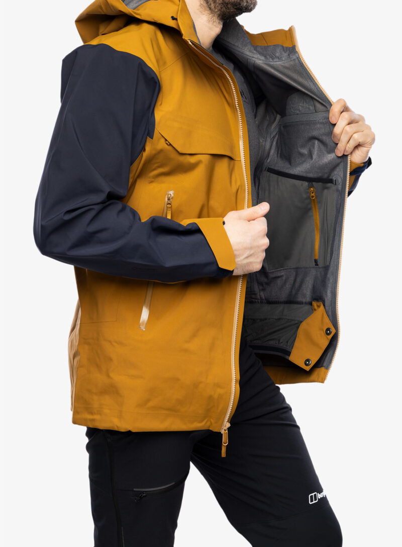 Original Geaca schi Arcteryx Macai Shell Jacket - black sapphire/yukon