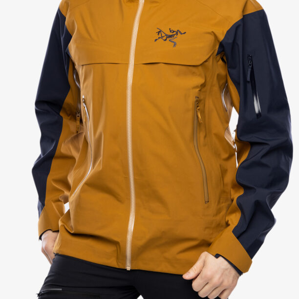 Geaca schi Arcteryx Macai Shell Jacket - black sapphire/yukon