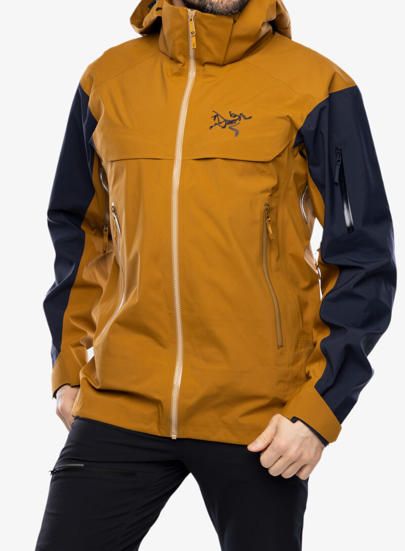 Geaca schi Arcteryx Macai Shell Jacket - black sapphire/yukon