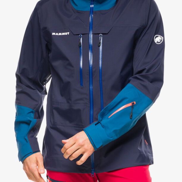 Cumpăra Geaca schi Mammut Haldigrat Air HS Hooded Jacket - marine/deep ice