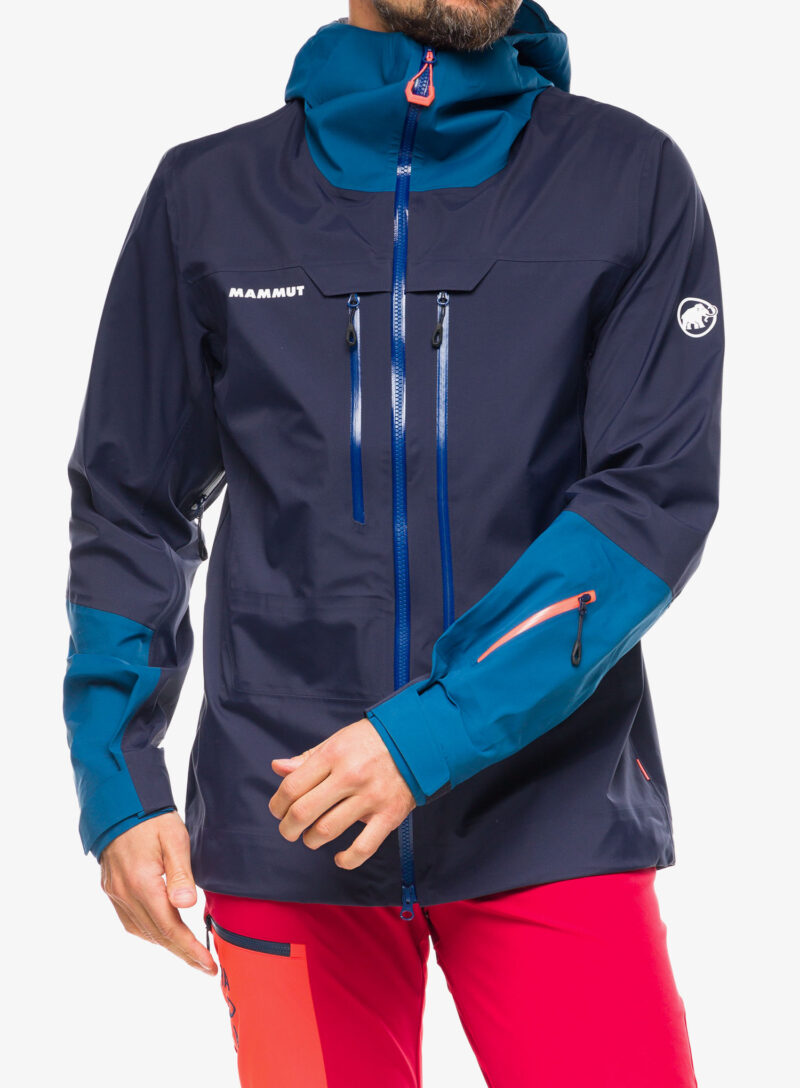 Cumpăra Geaca schi Mammut Haldigrat Air HS Hooded Jacket - marine/deep ice