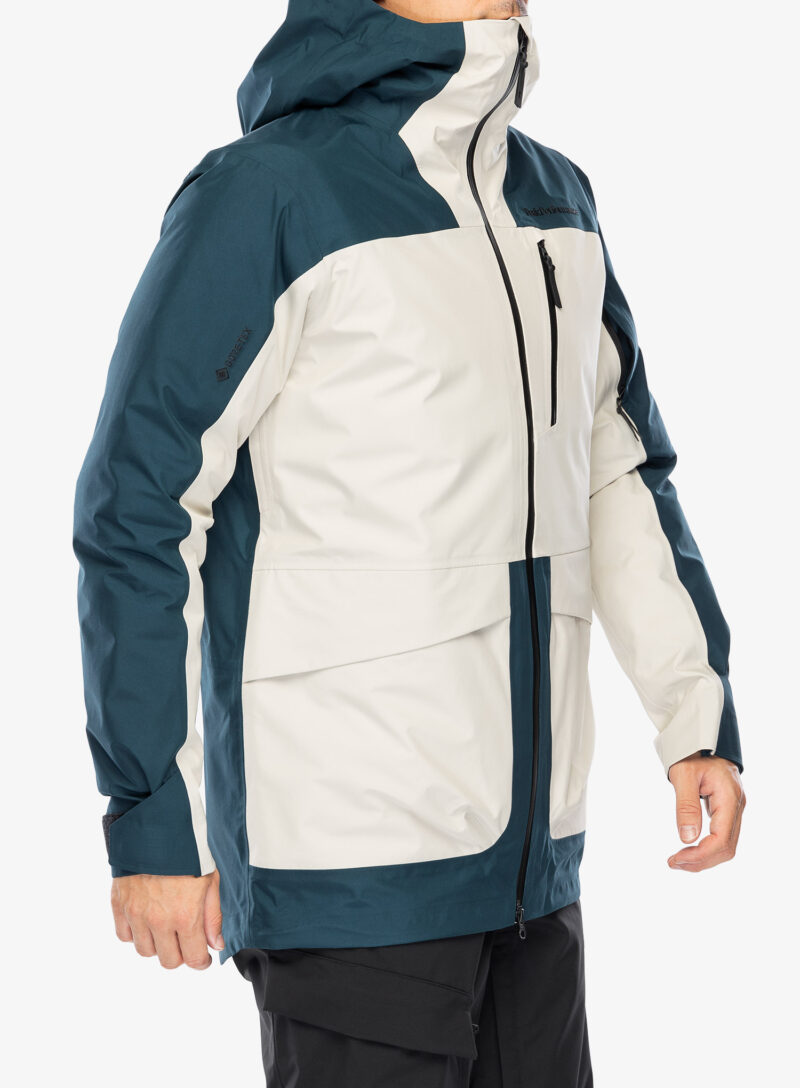 Cumpăra Geaca schi Peak Performance Vertical GORE-TEX 3L Jacket - infinity teel/sand fog