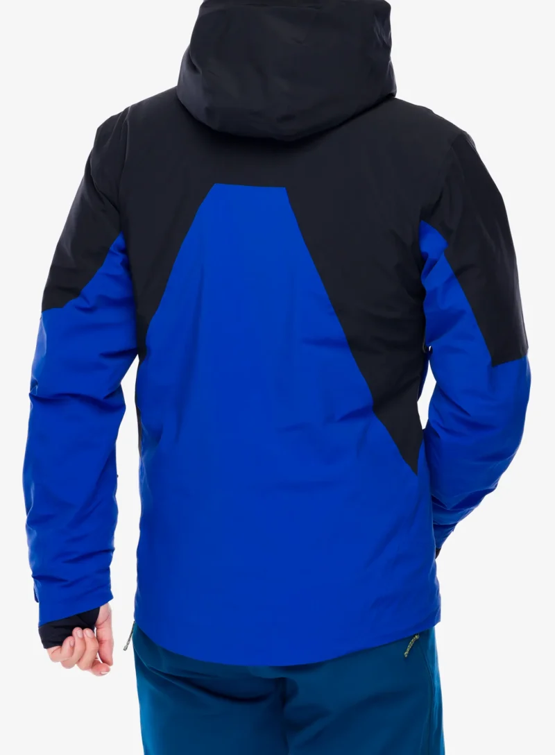 Geaca schi Salomon Brilliant Jacket - surf the web/deep black preţ