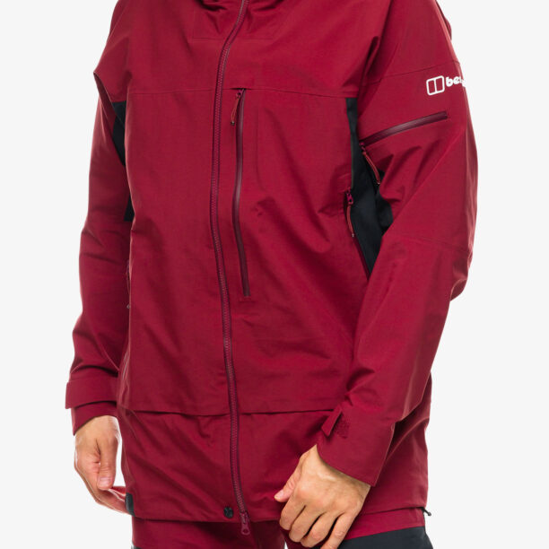 Geaca schi de tura Berghaus MTN Arete Descend GTX Jacket - syrah/jet black