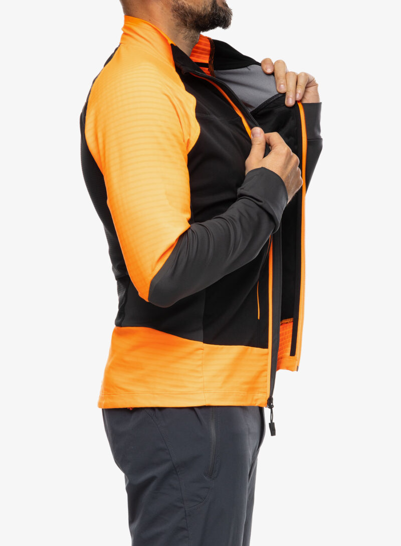 Cumpăra Geaca schi de tura The North Face Dawn Turn Softshell FZ - black/orange