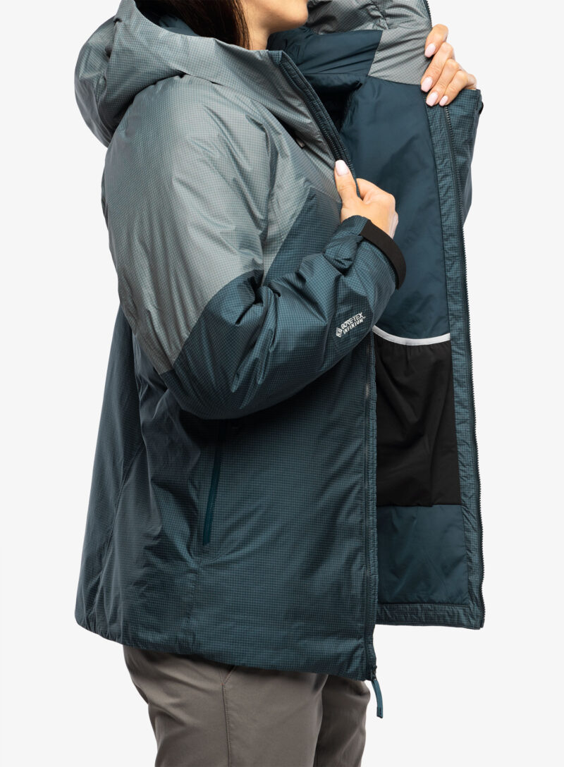 Original Geaca schi de tura femei Arcteryx Rush Insulated Jacket - labyrinth/dark immersion