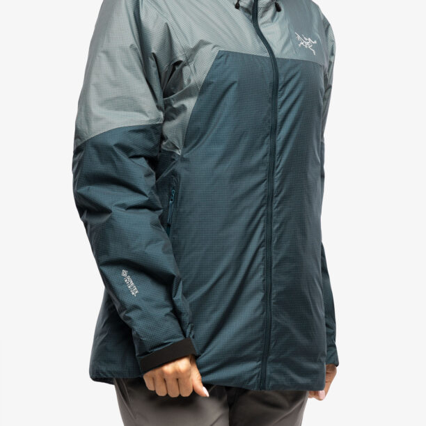 Geaca schi de tura femei Arcteryx Rush Insulated Jacket - labyrinth/dark immersion