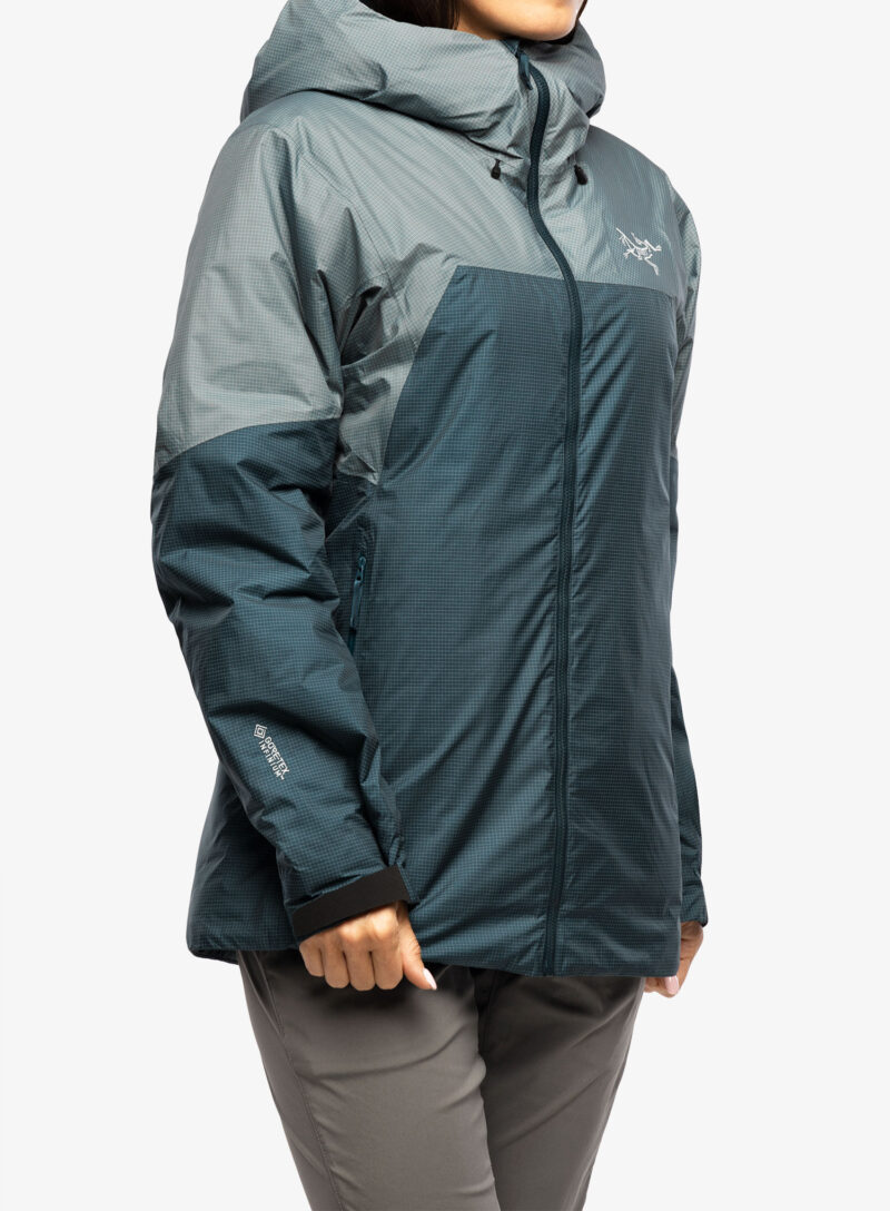 Geaca schi de tura femei Arcteryx Rush Insulated Jacket - labyrinth/dark immersion