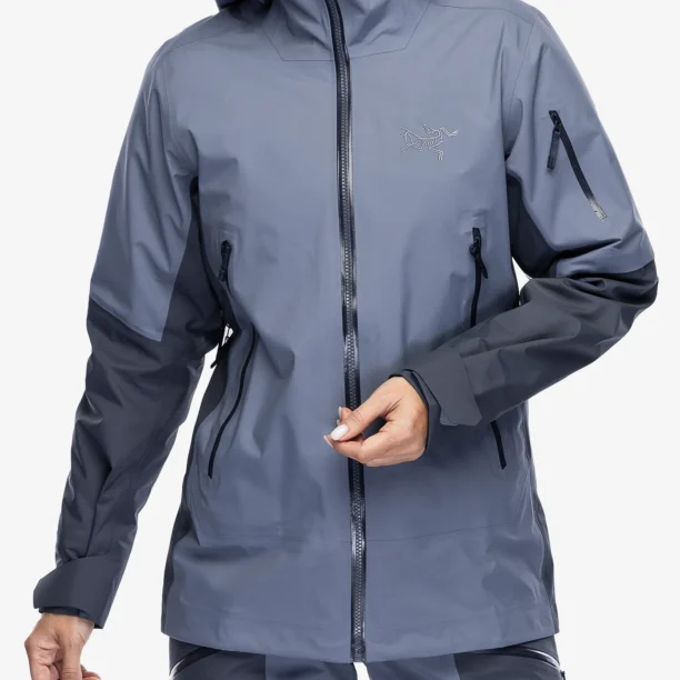 Geaca schi de tura femei Arcteryx Sentinel Jacket - stratus/dk stratus