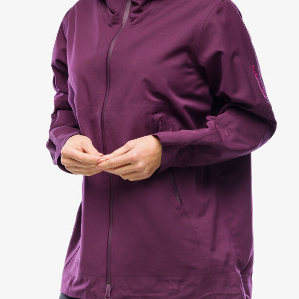 Cumpăra Geaca schi de tura femei Icebreaker Merino Shell+ Peak Hooded Jacket - nightshade