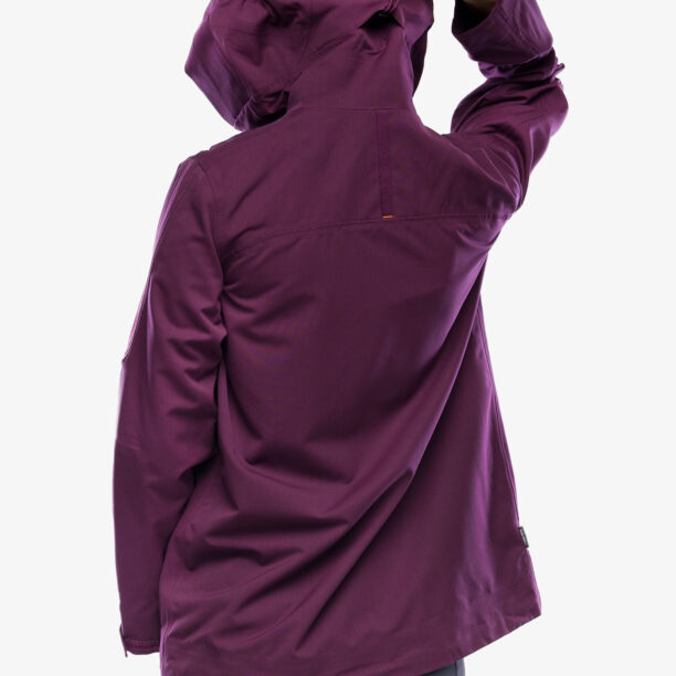 Original Geaca schi de tura femei Icebreaker Merino Shell+ Peak Hooded Jacket - nightshade