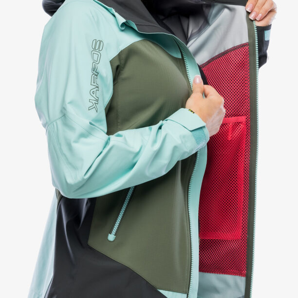 Preţ Geaca schi de tura femei Karpos Marmolada Jacket - thyme/aqua sky/black sand