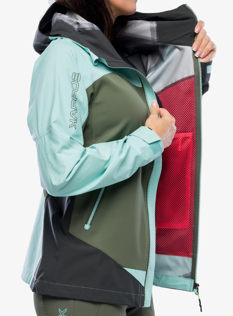 Preţ Geaca schi de tura femei Karpos Marmolada Jacket - thyme/aqua sky/black sand