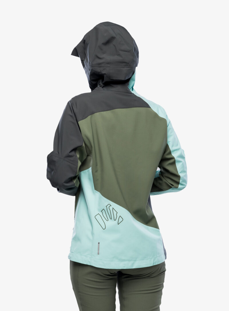 Original Geaca schi de tura femei Karpos Marmolada Jacket - thyme/aqua sky/black sand