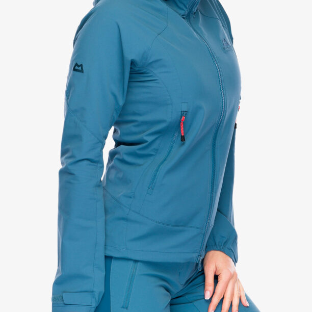 Cumpăra Geaca schi de tura femei Mountain Equipment Frontier Hooded Jacket - indian teal