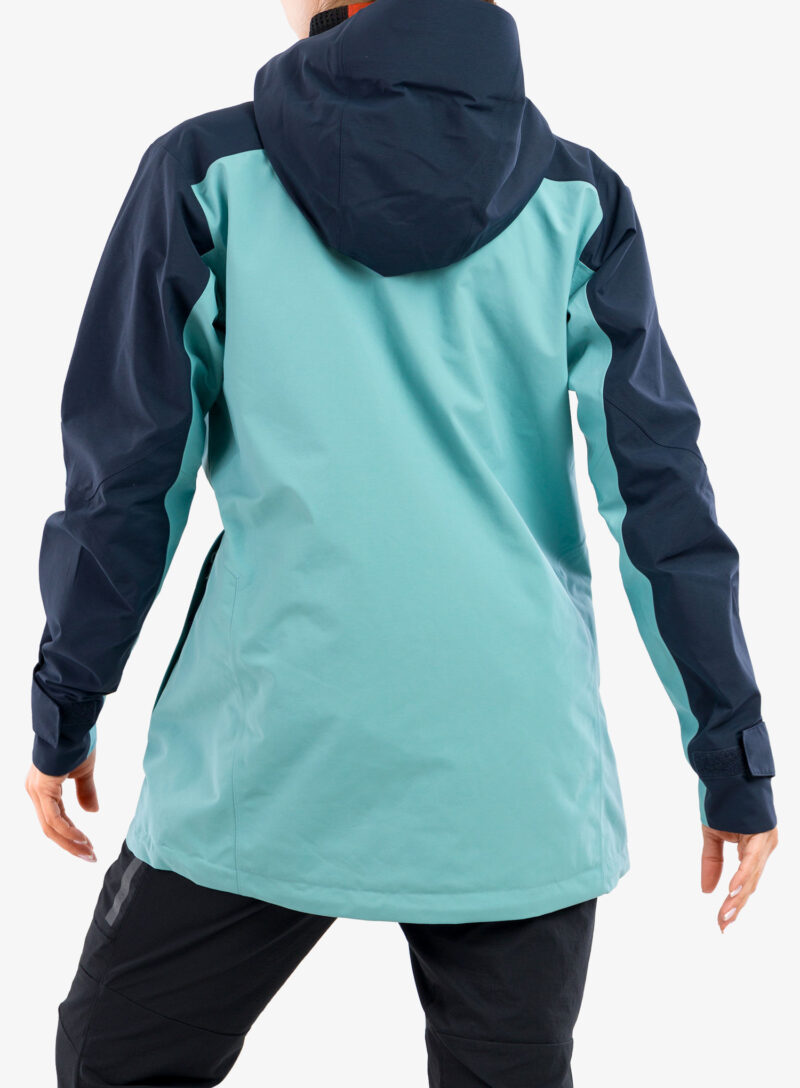 Geaca schi femei Haglofs Elation GTX Jacket - frost blue/tarn blue preţ