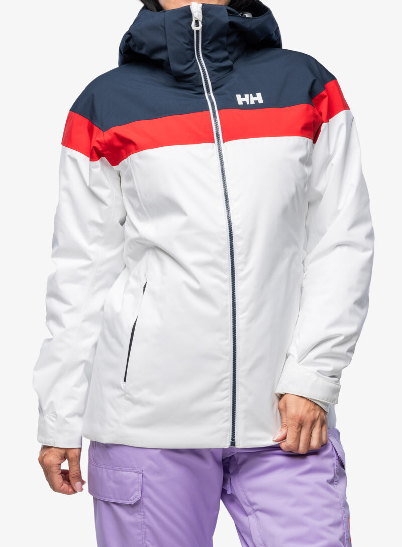 Geaca schi femei Helly Hansen Motionista Lifaloft - white