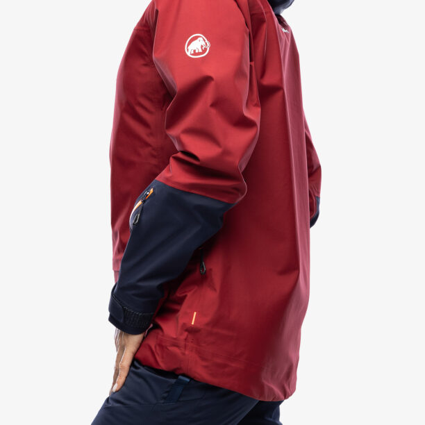 Preţ Geaca schi femei Mammut Haldigrat Air HS Hooded Jacket - blood red/marine