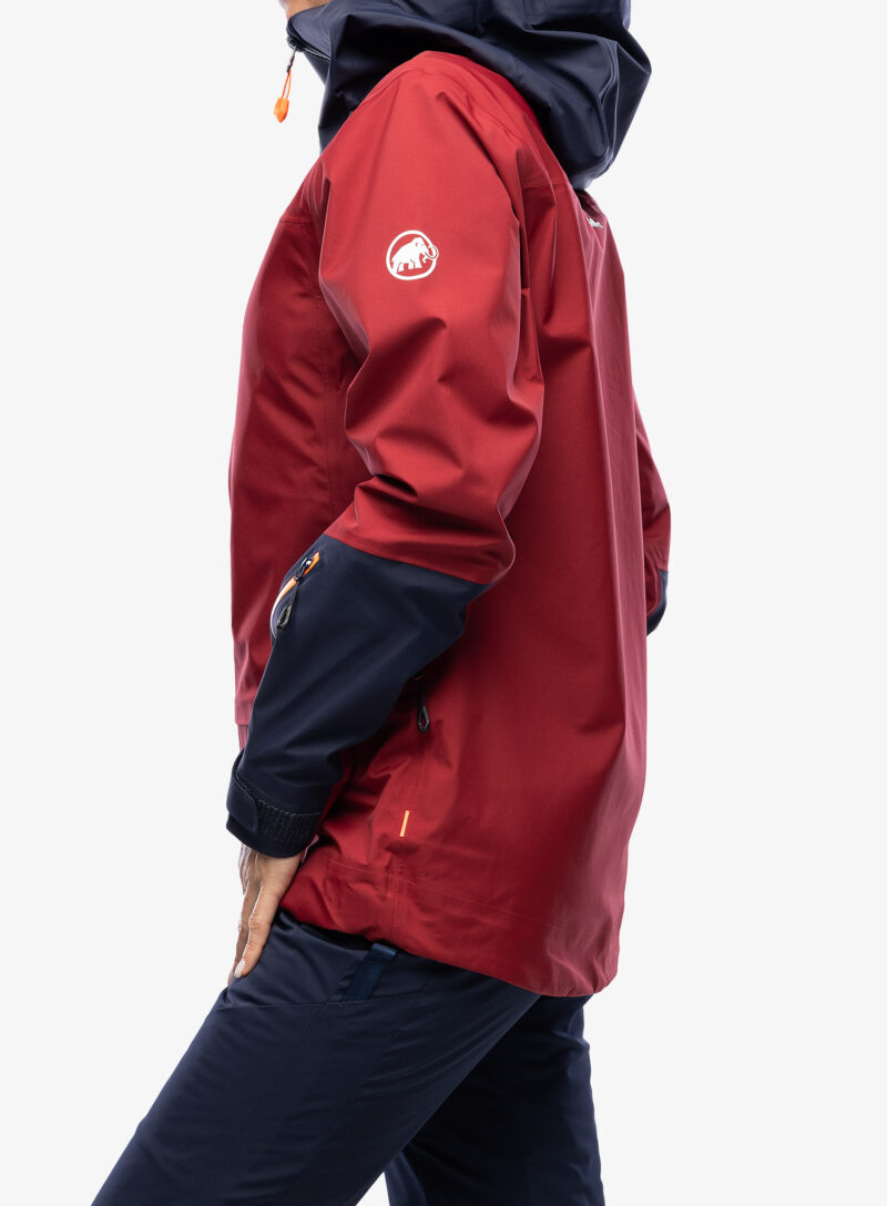 Preţ Geaca schi femei Mammut Haldigrat Air HS Hooded Jacket - blood red/marine