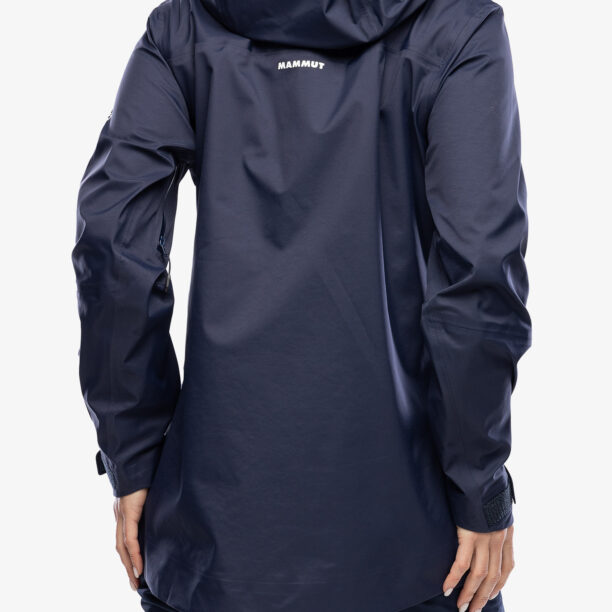 Geaca schi femei Mammut Haldigrat Air HS Hooded Jacket - marine/white preţ