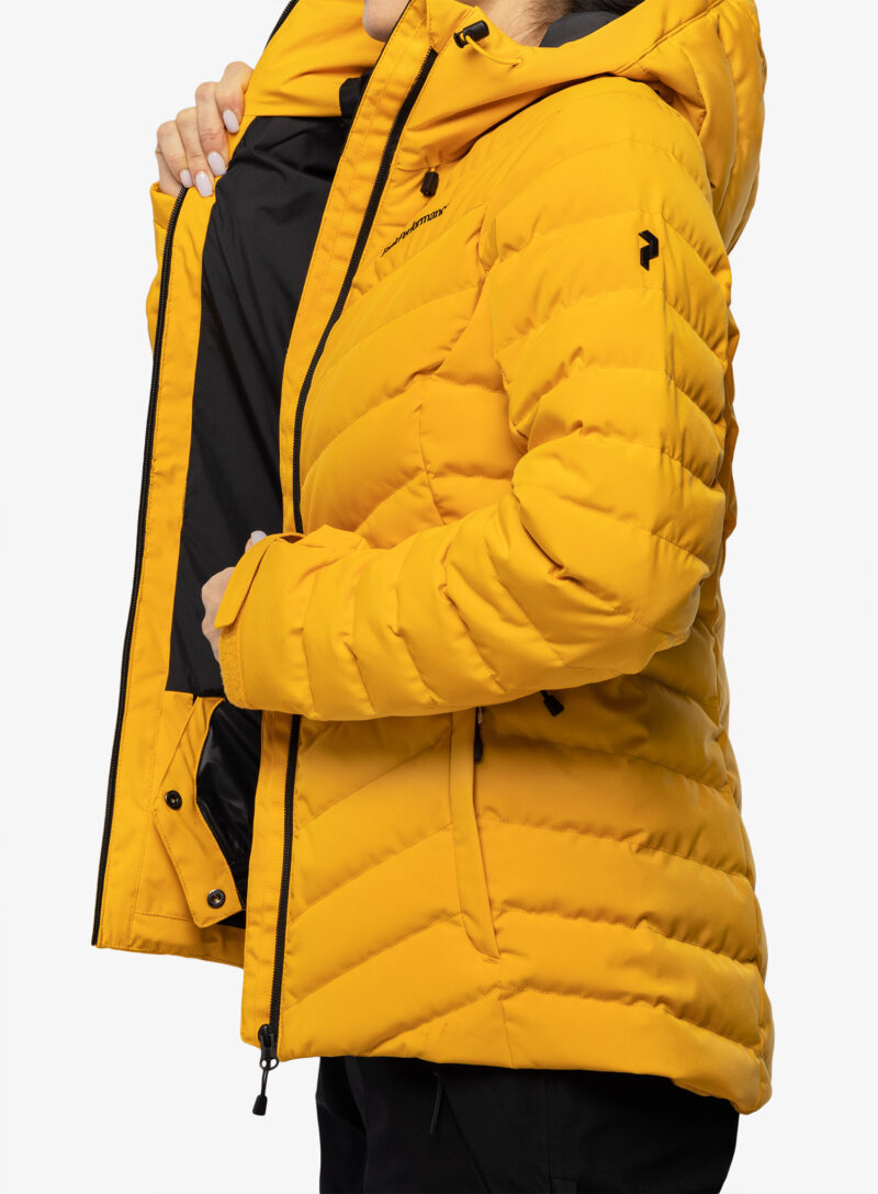 Original Geaca schi femei Peak Performance Frost Ski Jacket - blaze tundra