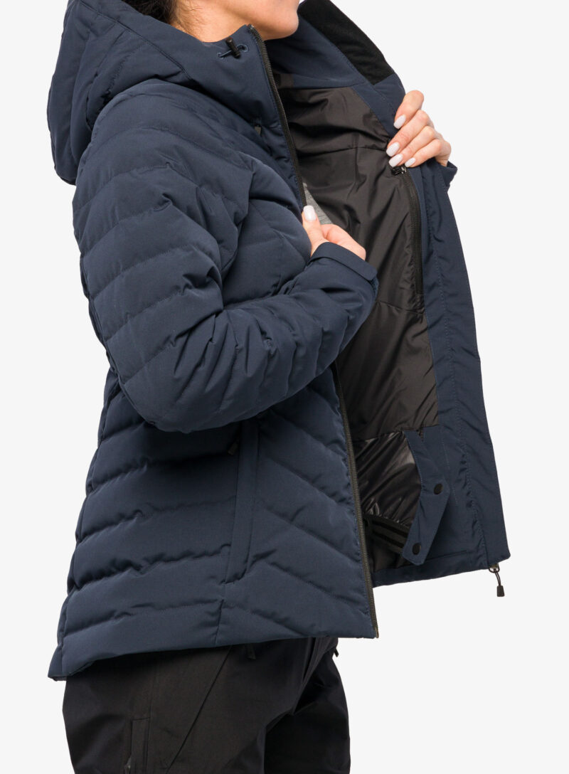 Original Geaca schi femei Peak Performance Frost Ski Jacket - blue shadow