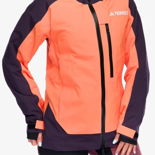 Cumpăra Geaca schi femei adidas TERREX Xperior 2L Insulated RAIN.RDY Jacket - amber tint/aurora black