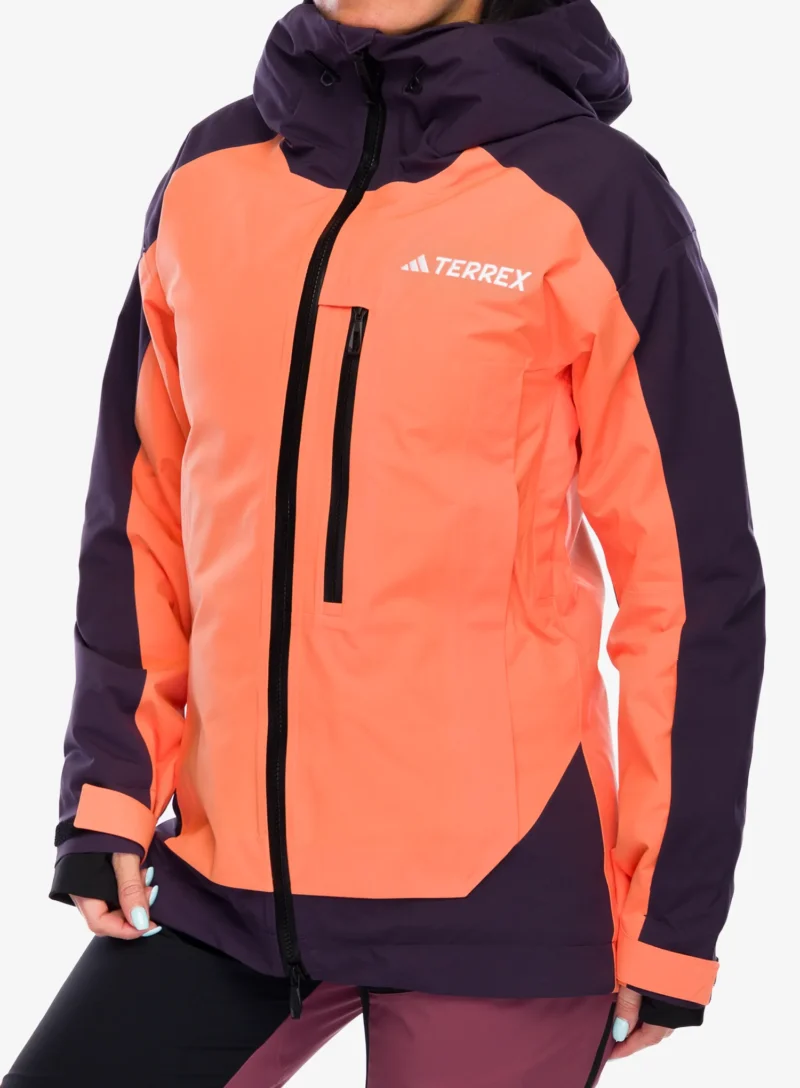 Geaca schi femei adidas TERREX Xperior 2L Insulated RAIN.RDY Jacket - amber tint/aurora black