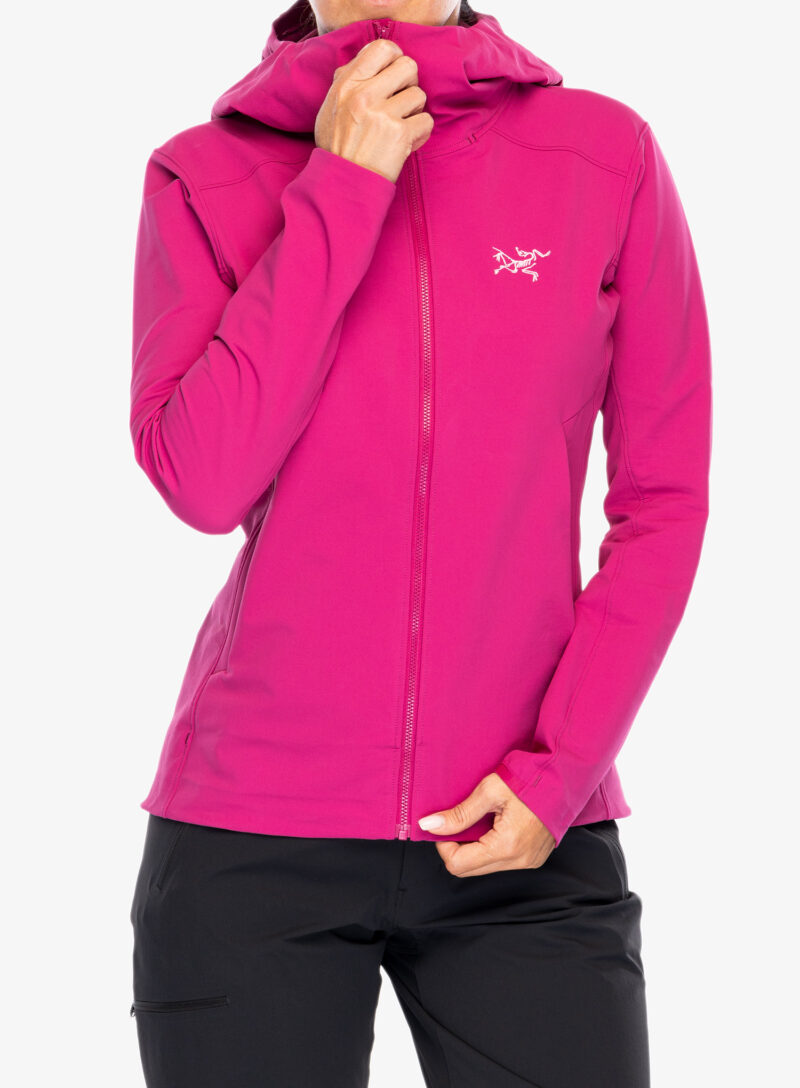 Geaca softshell femei Arcteryx Gamma Hoody - amaranthus