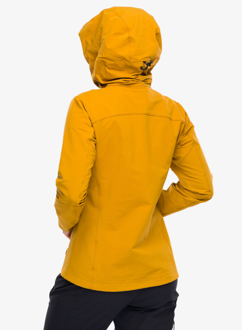 Original Geaca softshell femei Arcteryx Gamma Hoody - yukon