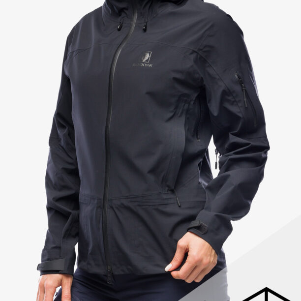 Geaca softshell femei BlackYak Hariana Jacket - black beauty