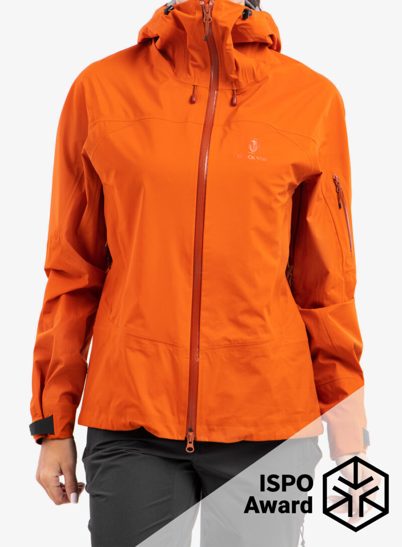 Geaca softshell femei BlackYak Hariana Jacket - pureed pumpkin