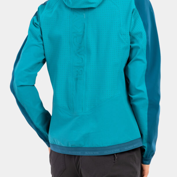 Geaca softshell femei BlackYak Modicana Jacket - blue coral preţ