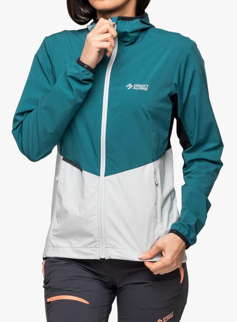 Geaca softshell femei Direct Alpine Brenta Lady - emerald/grey