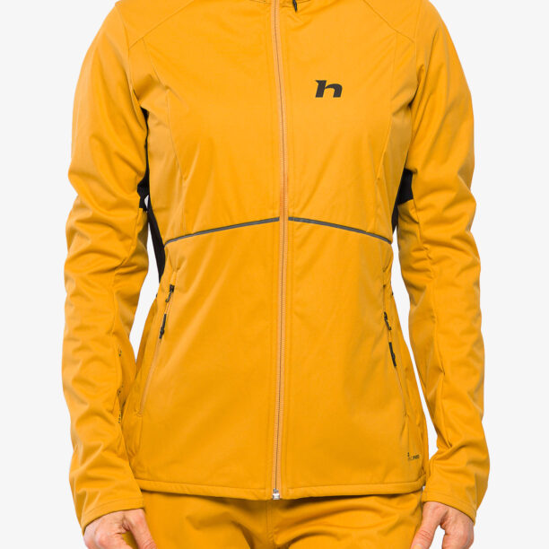 Geaca softshell femei Hannah Alison - golden yellow/anthracite