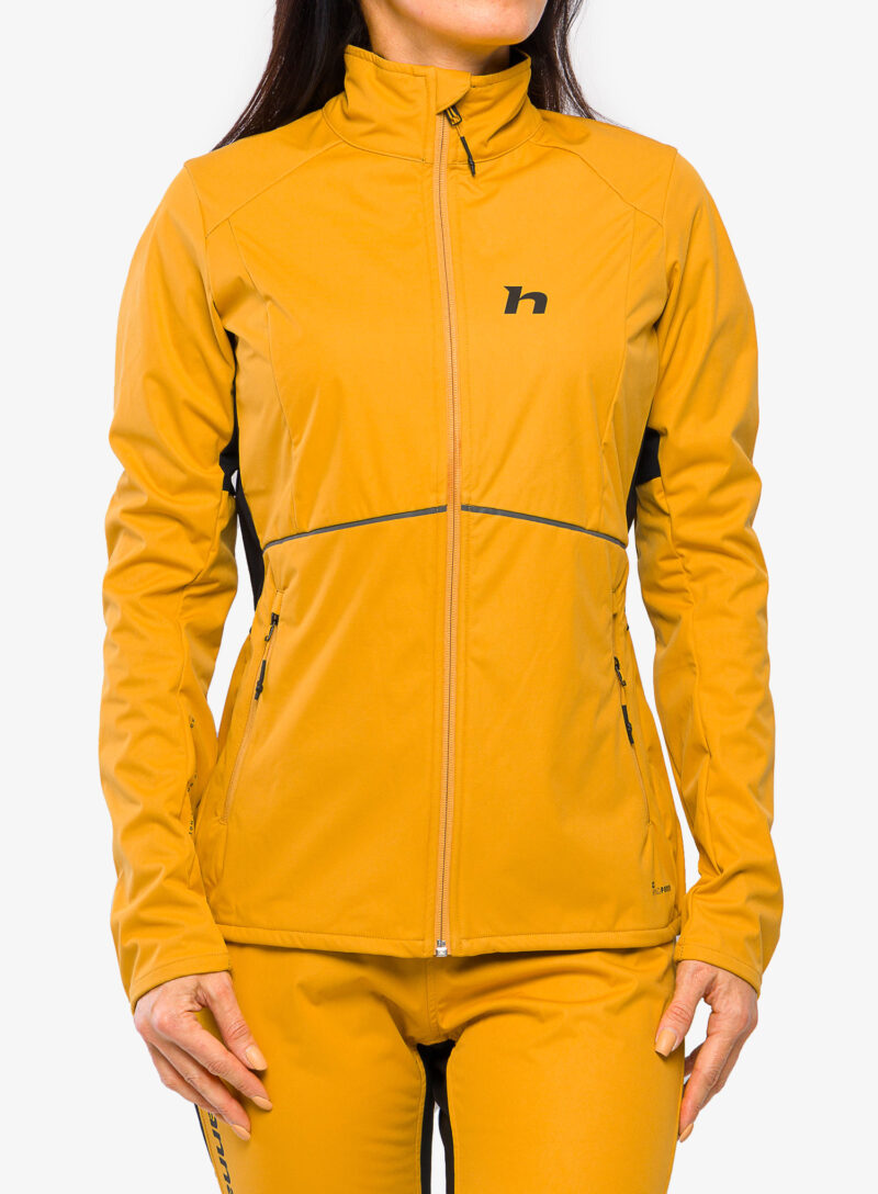 Geaca softshell femei Hannah Alison - golden yellow/anthracite