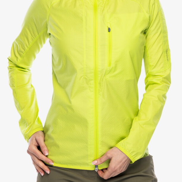 Geaca softshell femei Icebreaker Shell+ Cotton Windbreaker - hyper