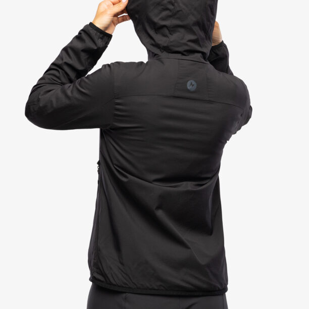 Original Geaca softshell femei Marmot Alt HB Hoody - black