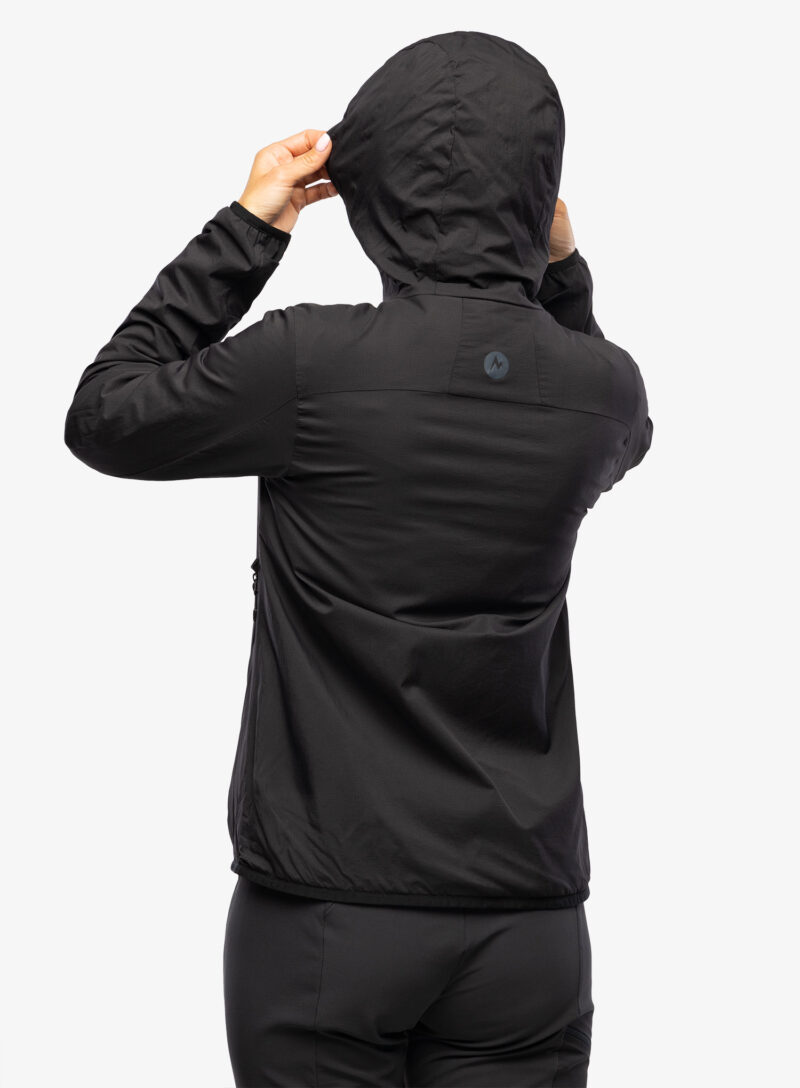 Original Geaca softshell femei Marmot Alt HB Hoody - black