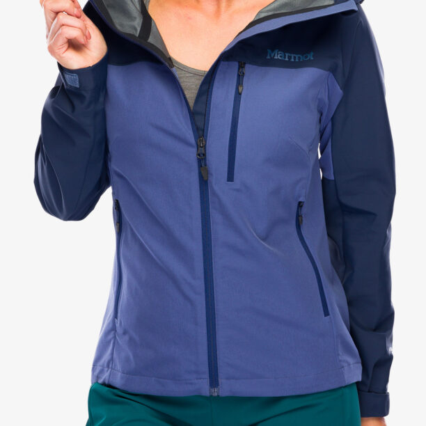 Cumpăra Geaca softshell femei Marmot ROM Hoody - arctic navy/storm