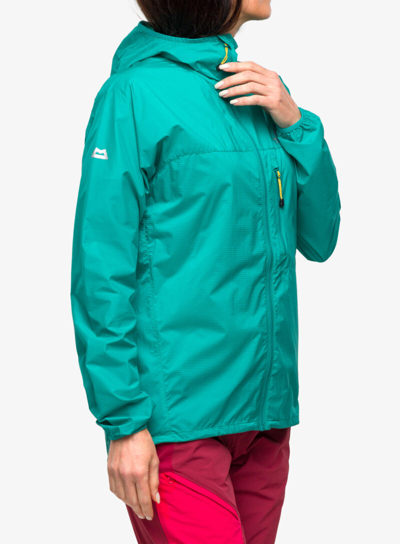 Original Geaca softshell femei Mountain Equipment Aerofoil Full Zip Jacket - jade