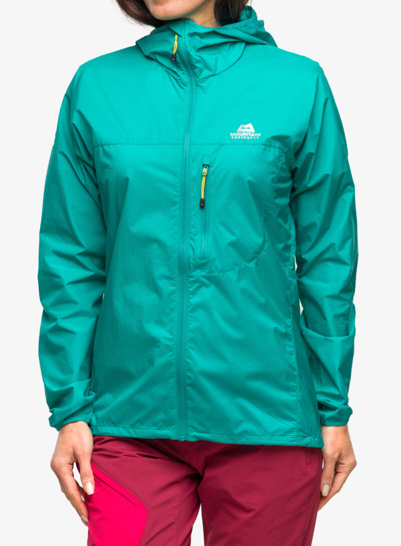 Geaca softshell femei Mountain Equipment Aerofoil Full Zip Jacket - jade