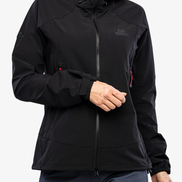 Cumpăra Geaca softshell femei Mountain Equipment Frontier Hooded Jacket - black