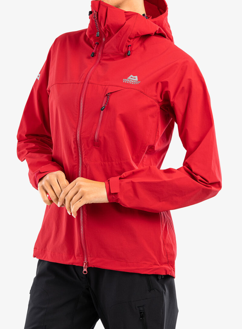 Cumpăra Geaca softshell femei Mountain Equipment Squall Hooded Jacket - capsicum red